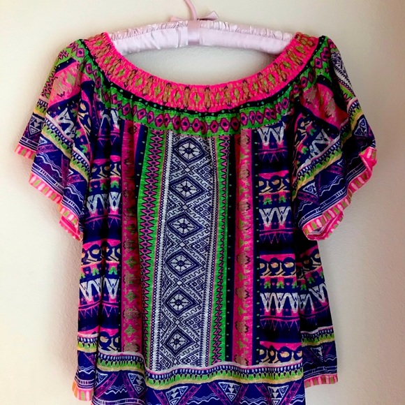 Flirty Bohemian Summer Top - Picture 2 of 3